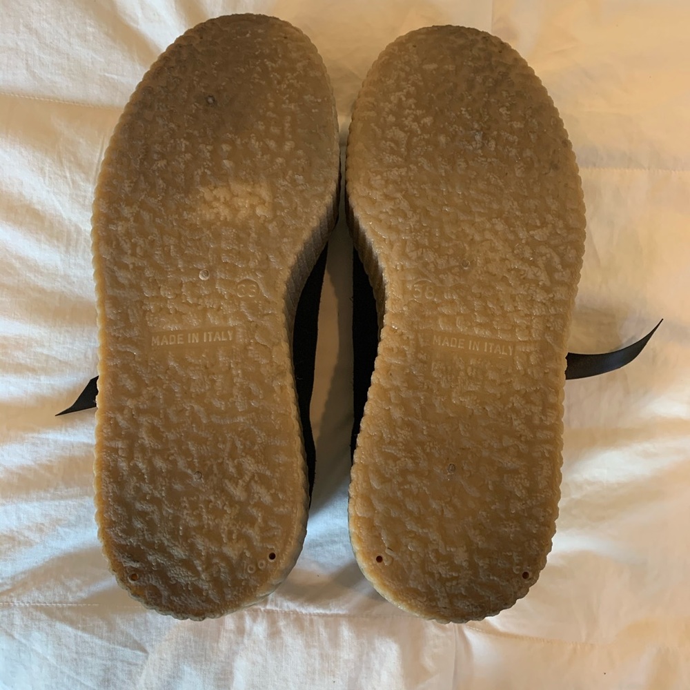 Platform Suede Sneakers - image 4